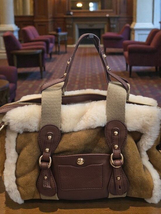UGG Handbags - UGG Australia Shearling Satchel Bag